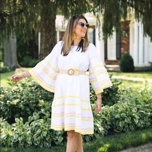 LISA MARIE FERNANDEZ X TARGET | Ric Rac Flare Sleeve Dress